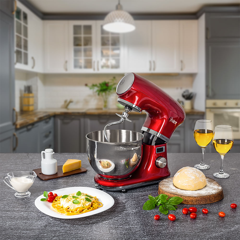 Batedeira Planetária Digital Oster Bowl Inox 5L - bivolt