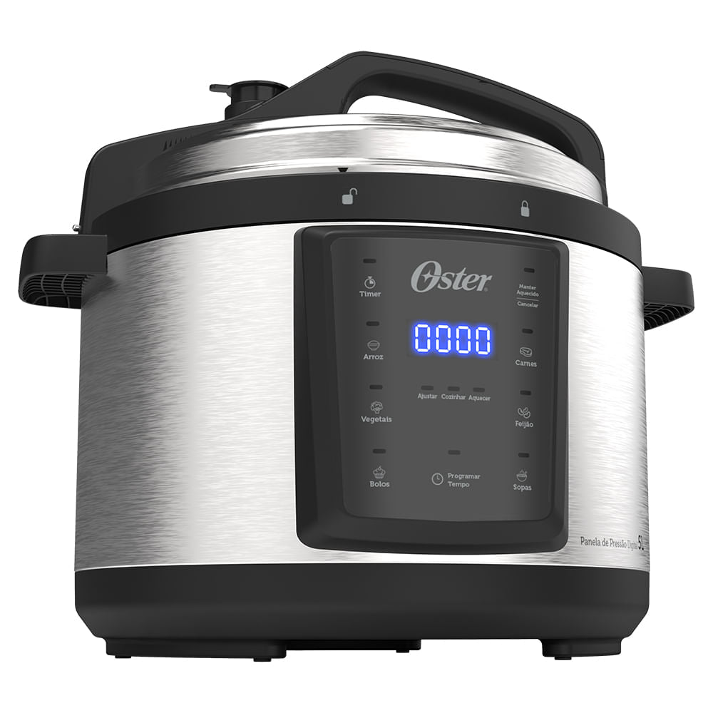 Panela de Pressão Elétrica Digital 5L Oster bivolt