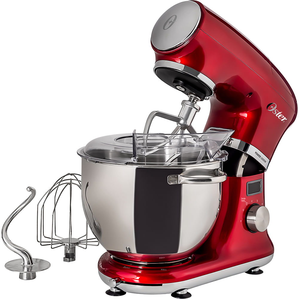 Batedeira Planetária Digital Oster Bowl Inox 5L - bivolt