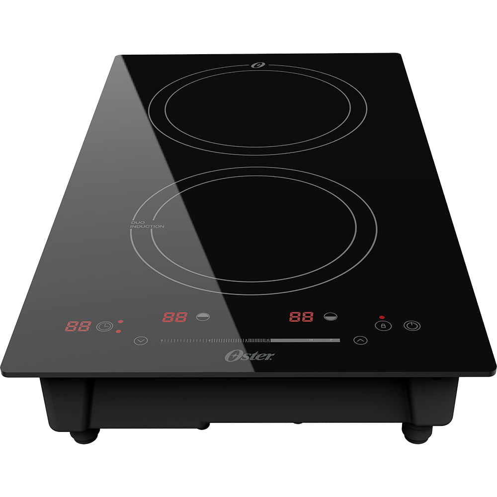 Cooktop por Indução 2 Bocas Oster Touch Screen 2 em 1 - 127V