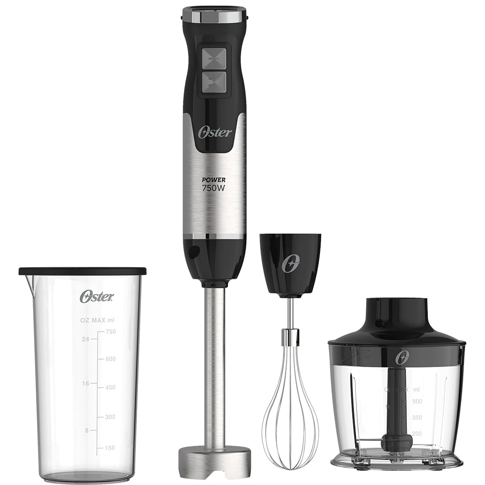 Mixer Power Oster Black Inox 3 em 1