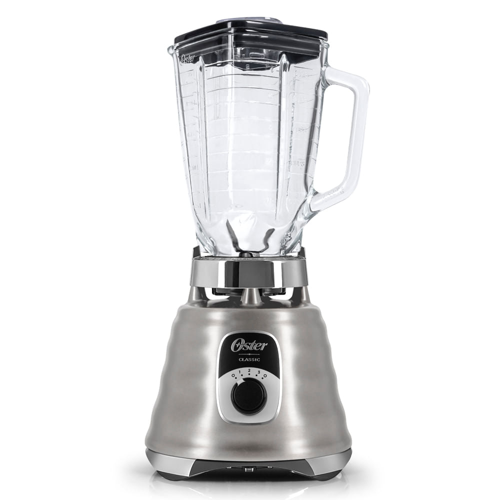 Liquidificador New Osterizer Clássico Aço Escovado Oster 1,25L bivolt