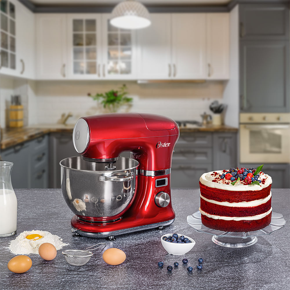 Batedeira Planetária Digital Oster Bowl Inox 5L - bivolt
