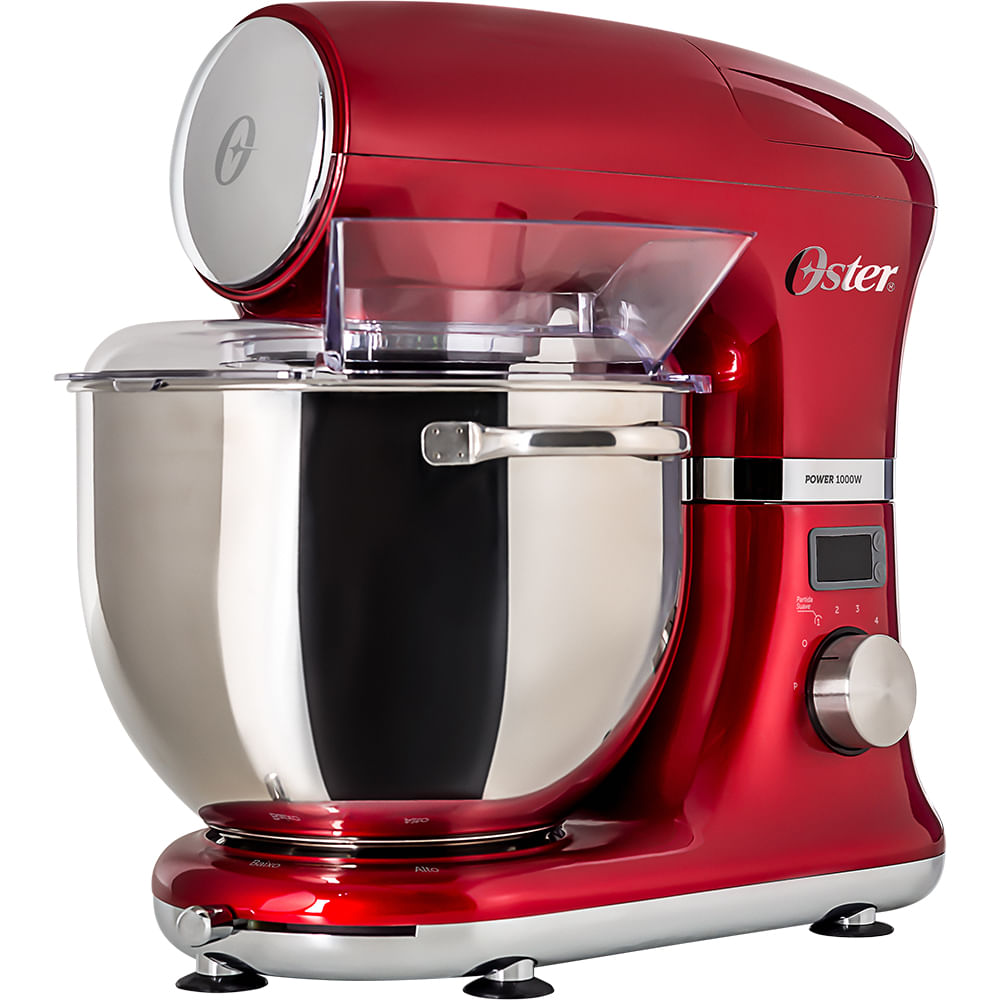 Batedeira Planetária Digital Oster Bowl Inox 5L - bivolt