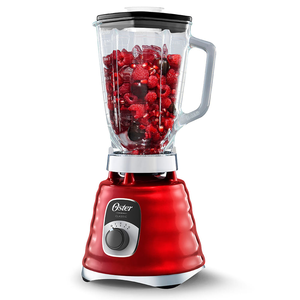 Liquidificador New Osterizer Clássico Vermelho Oster 1,25L bivolt