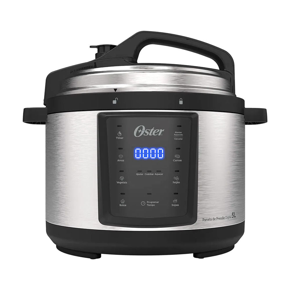 Panela de Pressão Elétrica Digital 5L Oster bivolt