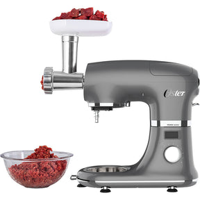 Kit Batedeira Planetária Cinza Digital com Moedor de Carne Oster