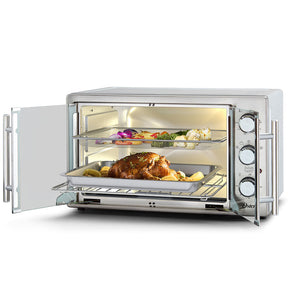 Forno e Fritadeira Sem Óleo Oster 42L French Door 2 em 1